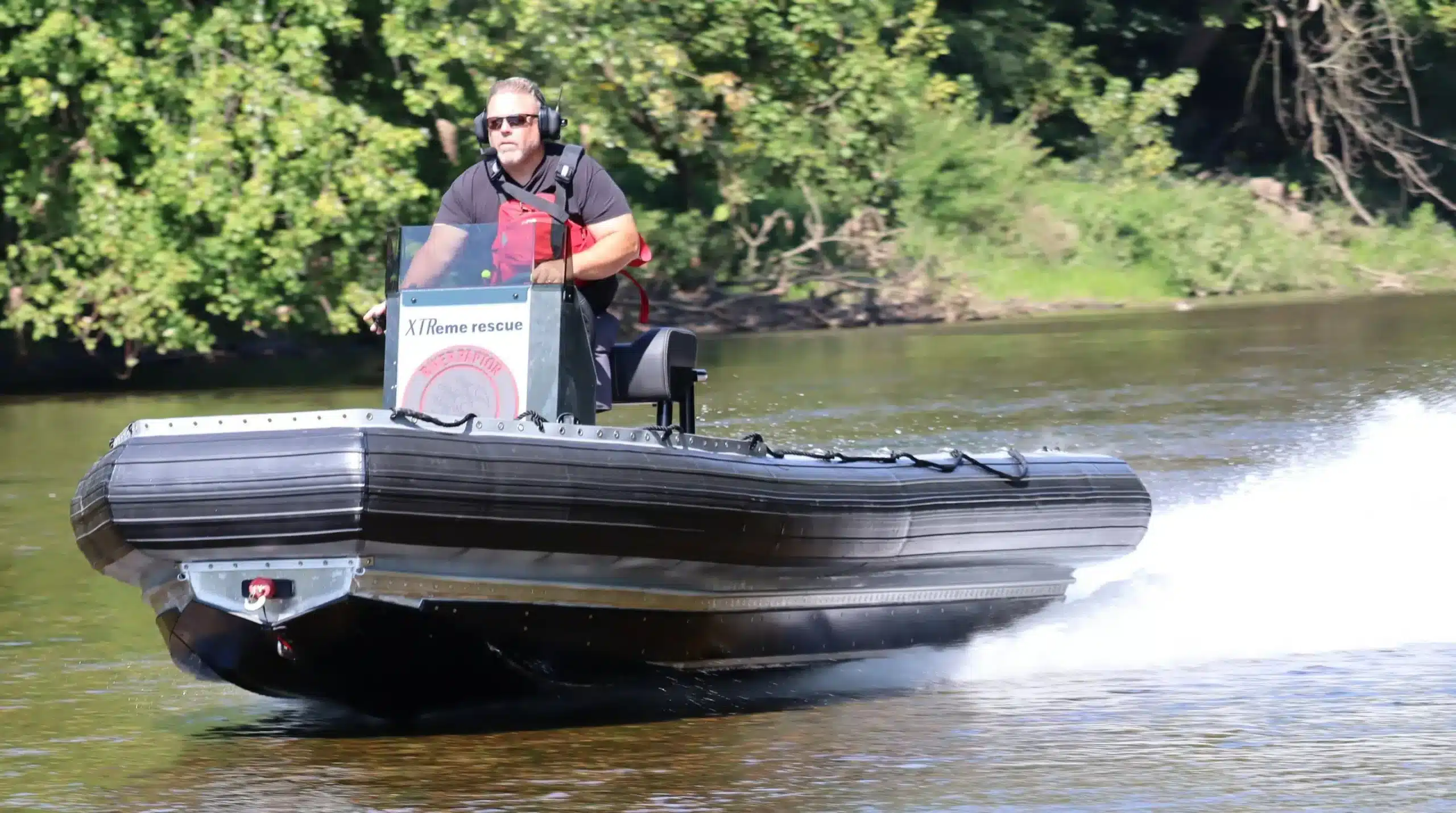 CPI Marine RHIB on water